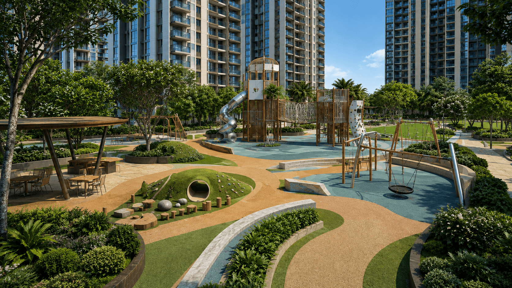 Aurum Heights residential tower architecture design by Space & Scale, Bengaluru